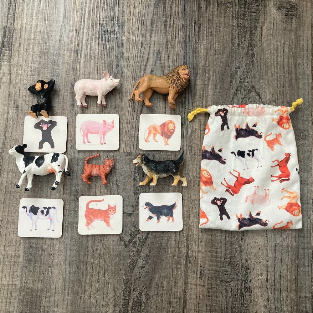 Lovevery Montessori Animal Match